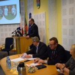 Suwałki Urząd Miejski spotkanie w sprawie herbu Suwałk