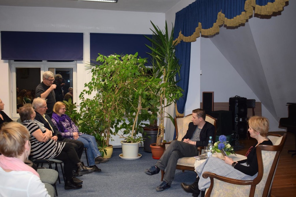 Suwałki Biblioteka Publiczna spotkanie z Pawłem Sołtysem