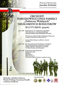 Suwałki Obchody Narodowego Dnia Pamięci Żołnierzy Wyklętych