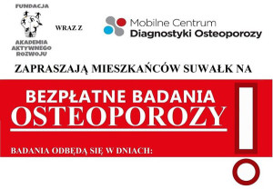 Bezpłatne badania w kierunku osteoporozy