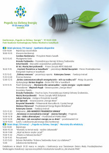 Park Naukowo-Technologiczny konferencja 19-20.03.2020