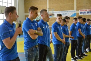 Suwałki Prezentacja drużyny Wigry Suwałki w SP11