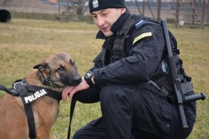 Suwałki policja pies tropiciel