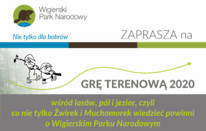 Wigierski Park Narodowy zaprasza na grę terenową