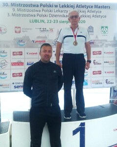 Suwałki Jerzy Broc na podium