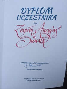 Ancyjas 2020 fot. Beata Trykoszko