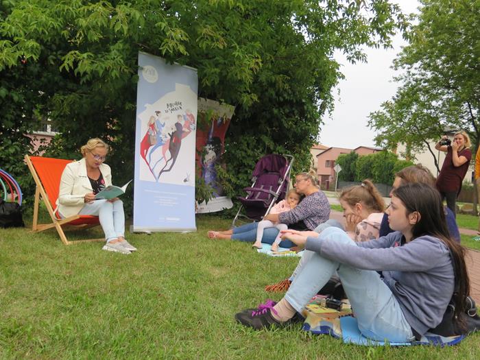 Suwałki Biblioteka Publiczna Piknik na Klonowej