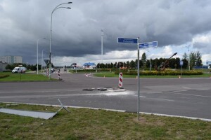 Suwałki Rondo Armii Krajowej, K. Pułaskiego i W. Pileckiego