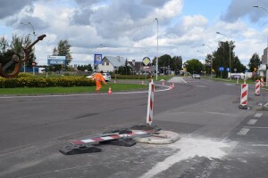 Suwałki Rondo Armii Krajowej, K. Pułaskiego i W. Pileckiego