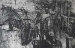 Suwałki grafiki Wiesław Osewski