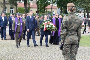 Suwałki obchody pod pomnikiem 17 września