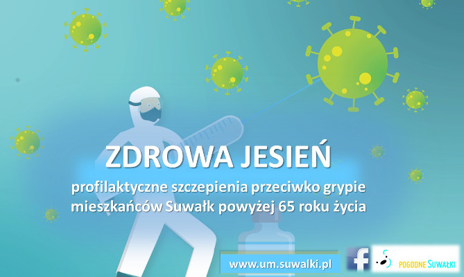 Suwałki szczepionka przeciw grypie zdowa jesień