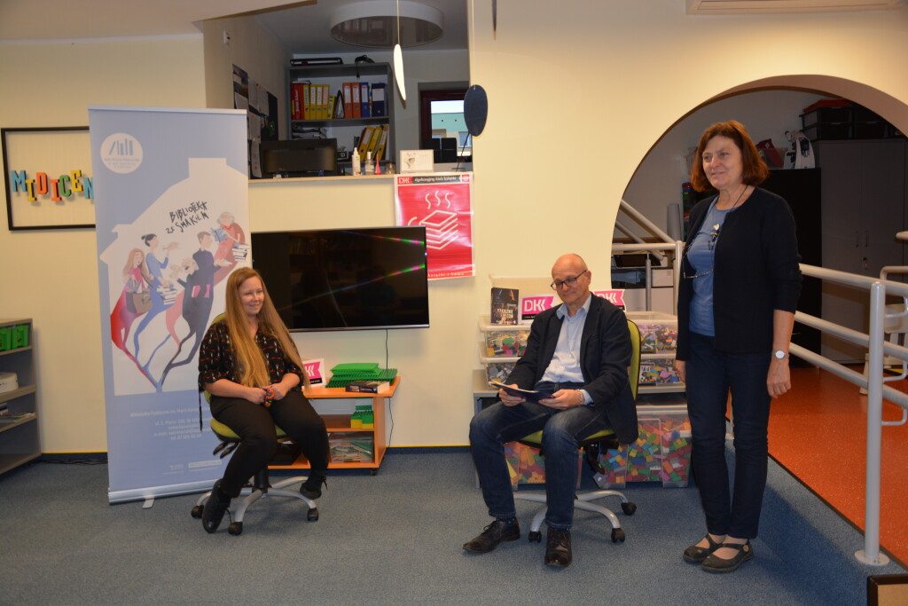 Suwałki Biblioteka Publiczna spotkanie z Eweliną Domańską