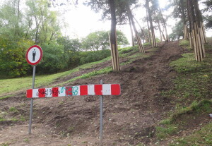 Przebudowa schodów na Os. Polna chwilowo wstrzymana z przyczyn technicznych