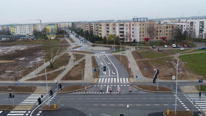 Suwałki ul. Ks. Szczęsnowicza zakończenie budowy