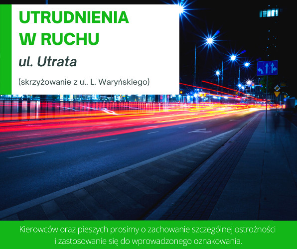 Suwałki Utrudnienia w ruchu