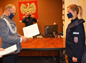 Suwałki policja nowi funkcjonariusze