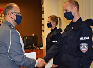 Suwałki policja nowi funkcjonariusze