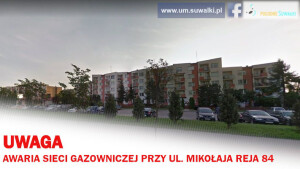 Uwaga: awaria sieci gazowniczej na Osiedlu Północ