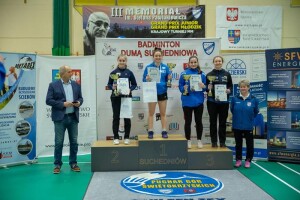 Kolejny turniej i kolejne sukcesy suwalskich badmintonistów