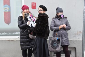 Suwałki SOK happening Dzień Kobiet