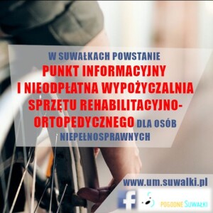 Kolejna pomoc dla osób z niepełnosprawnością z Suwałk