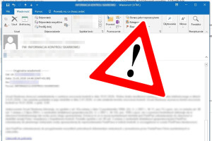 Ostrzeżenie przed fałszywymi mailami