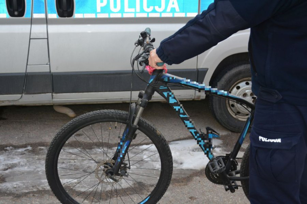 policja aresztowanie kradzież rower
