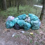 Wigierski Park Narodowy zbieranie śmieci Dzień Ziemi