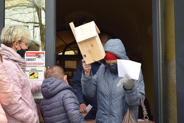 Suwałki budki dla ptaków rozdane