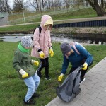 Suwałki sprzątanie bulwarów nad Czarną Hańczą
