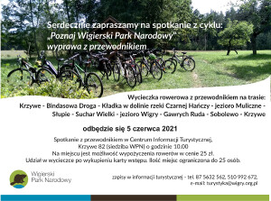 Wycieczka rowerowa po Wigierskim Parku Narodowym z przewodnikiem