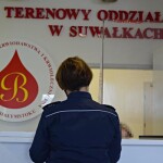 Suwalscy policjanci oddal krew