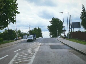 Suwałki przejazd kolejowy po remoncie