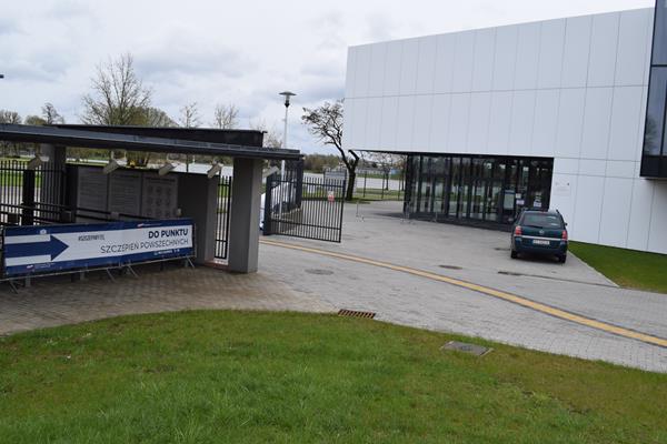 szczepienia masowe Suwałki Arena