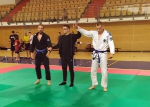 PWSZ w Suwałkach Arek Dzikielewski brazylijskie jiu jitsu