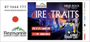 SOLID ROCK - tribute Dire Straits band w Rozmarino 25.06.2021