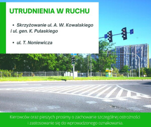 Uwaga! Utrudnienia w ruchu