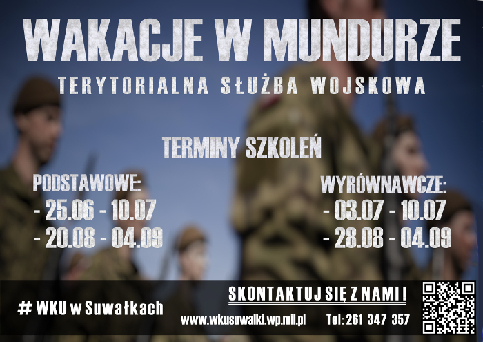 Suwałki Wakacje w mundurze