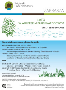lato w Wigierskim Parku Narodowym 2021
