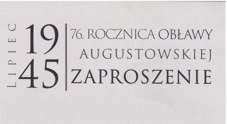 Obława Augustowska zaproszenie