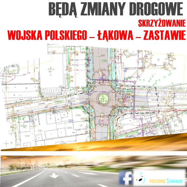 Suwałki Rondo ul. Wojska Polskiego