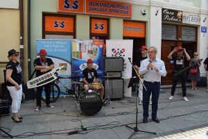 Suwałki Blues Festival 2021 tablica odsłonięta