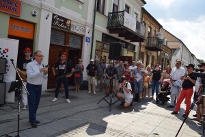 Suwałki Blues Festival 2021 tablica odsłonięta