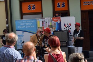 Suwałki Blues Festival 2021 tablica odsłonięta