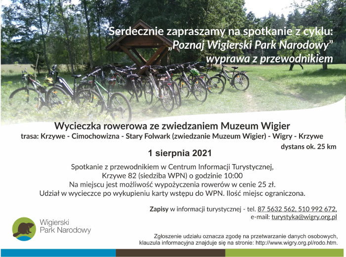 Wigierski Park Narodowy wycieczka 1.08.2021