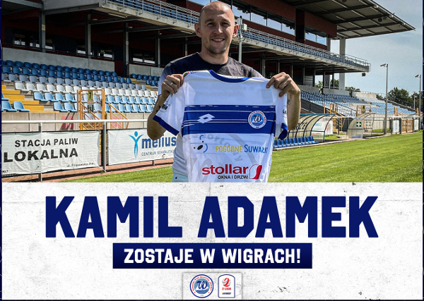 Wigry Suwałki Kamil Adamek