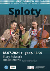 Biblioteka Publiczna zaprasza na koncert zespołu Sploty
