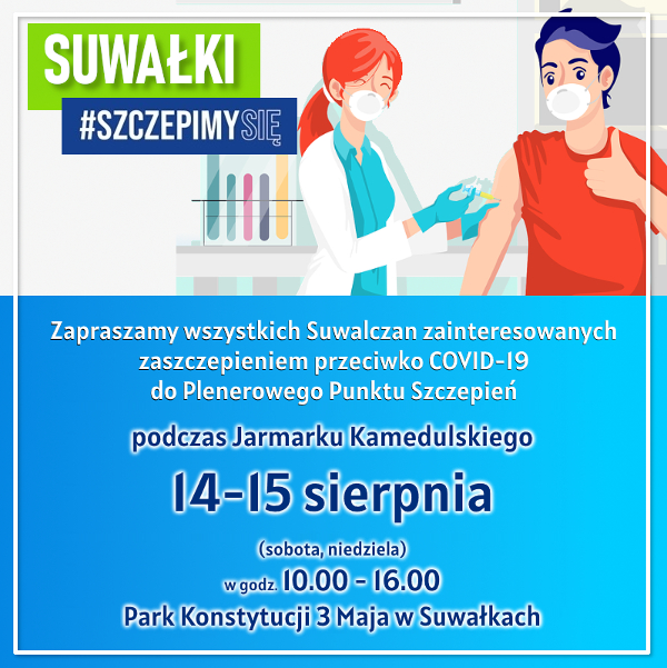 Suwałki: Szczepimy się - covid