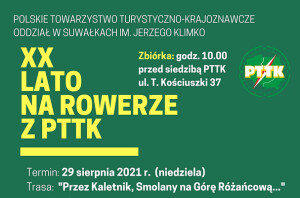 XX Lato na rowerze z PTTK